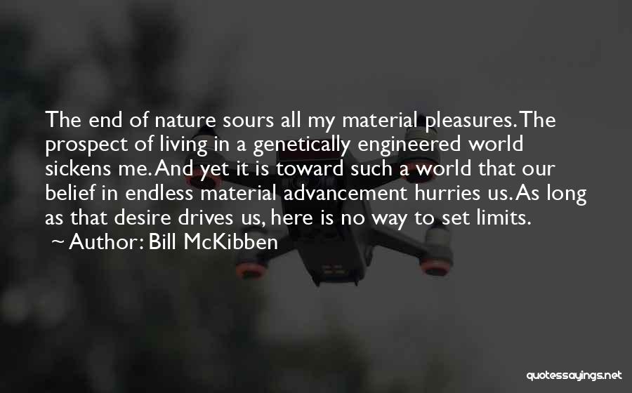 Desire Endless Quotes By Bill McKibben