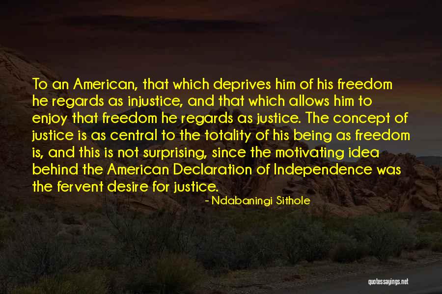 Desire For Freedom Quotes By Ndabaningi Sithole Desire For Freedom Quotes By Ndabaningi Sithole