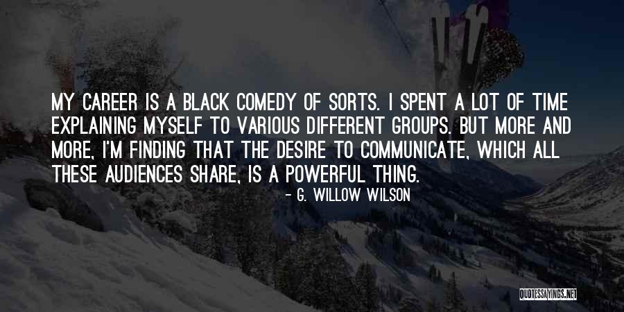 Desire For Something Different Quotes By G. Willow Wilson Desire For Something Different Quotes By G. Willow Wilson