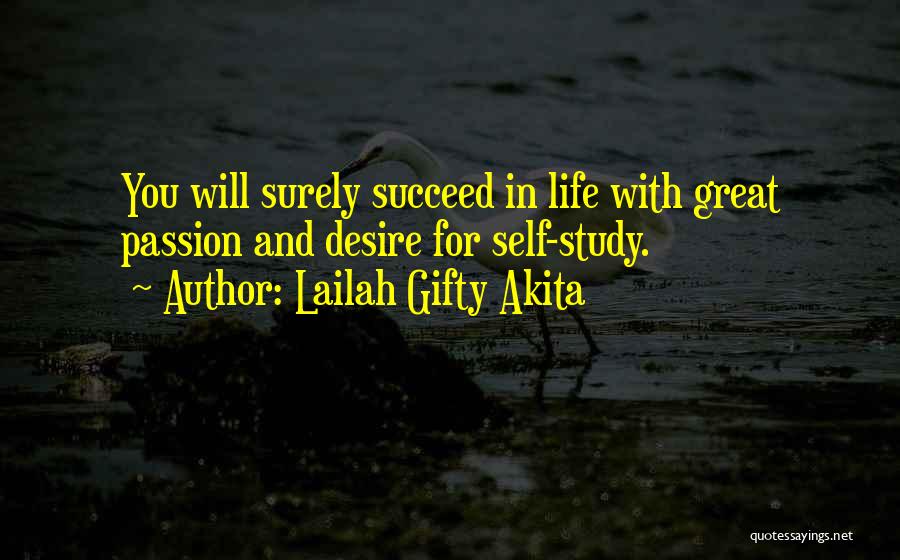 Desire For Success Quotes By Lailah Gifty Akita