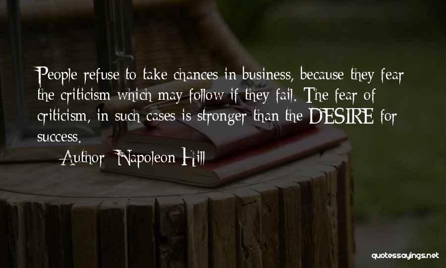 Desire For Success Quotes By Napoleon Hill