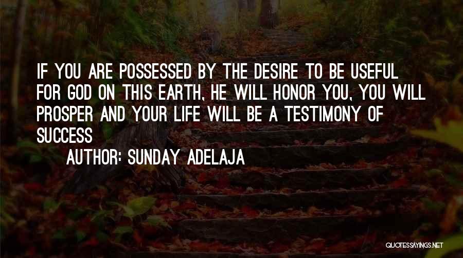 Desire For Success Quotes By Sunday Adelaja