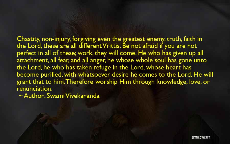 Desire Of The Heart Quotes By Swami Vivekananda