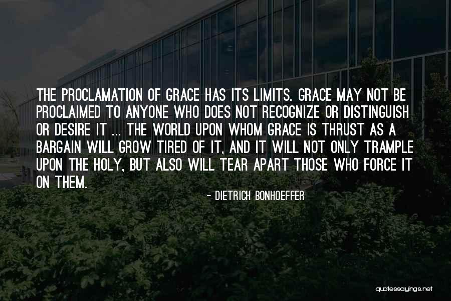 Desire To Grow Quotes By Dietrich Bonhoeffer