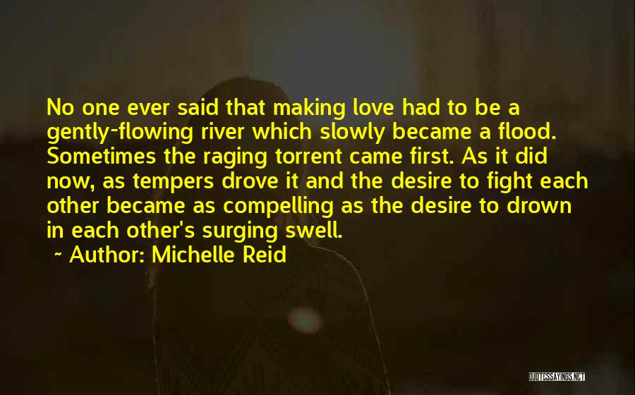 Desire To Love Quotes By Michelle Reid