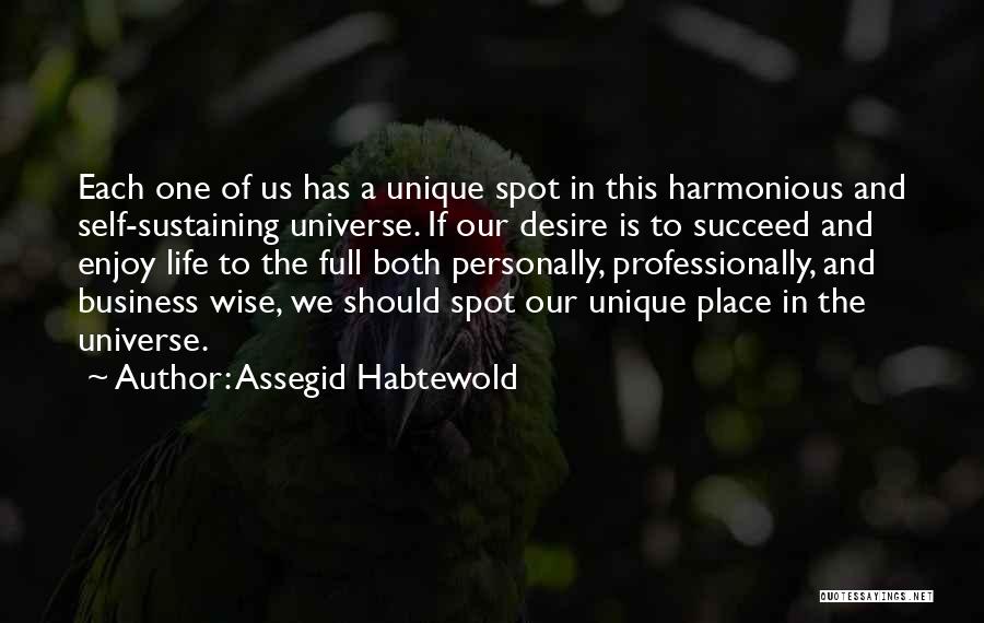 Desire To Succeed Quotes By Assegid Habtewold