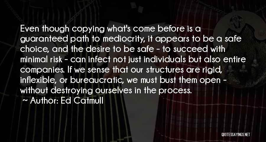 Desire To Succeed Quotes By Ed Catmull