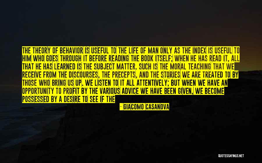 Desire To Teach Quotes By Giacomo Casanova Desire To Teach Quotes By Giacomo Casanova