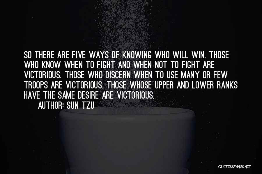 Desire To Win Quotes By Sun Tzu