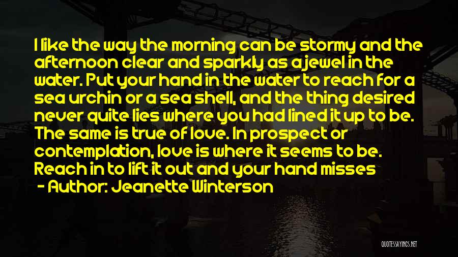 Desired Love Quotes By Jeanette Winterson