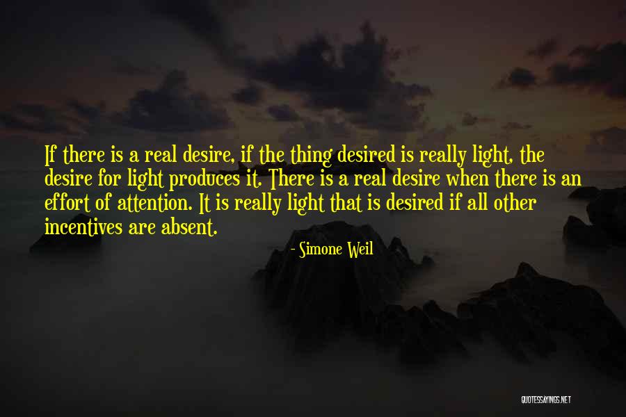 Desired Quotes By Simone Weil