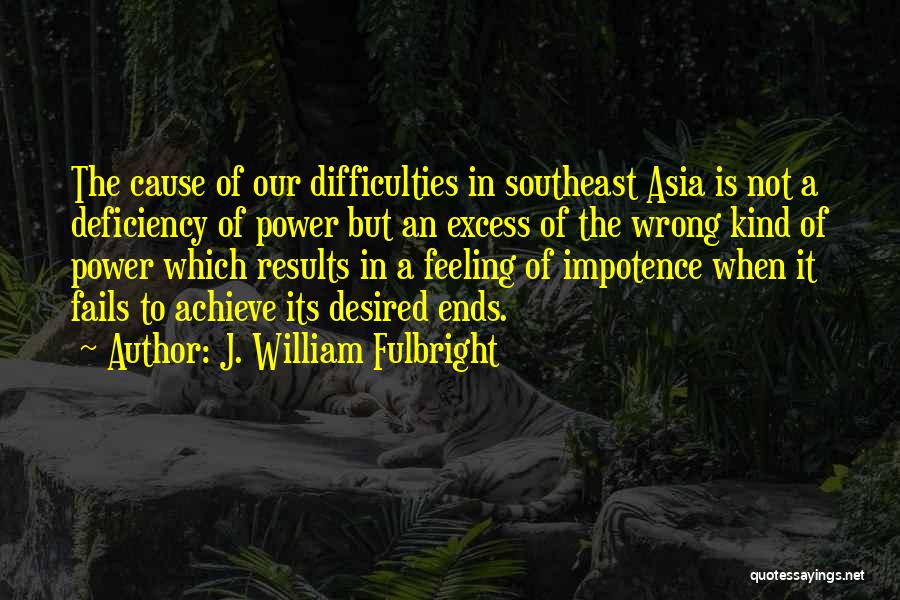 Desired Results Quotes By J. William Fulbright