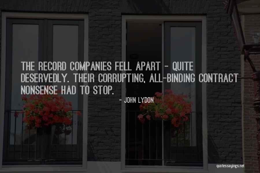Desirena Quotes By John Lydon Desirena Quotes By John Lydon
