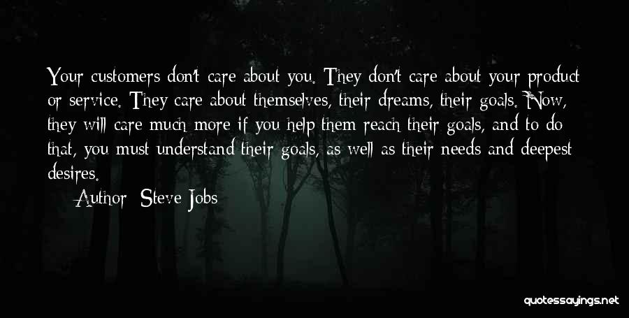 Desires And Needs Quotes By Steve Jobs