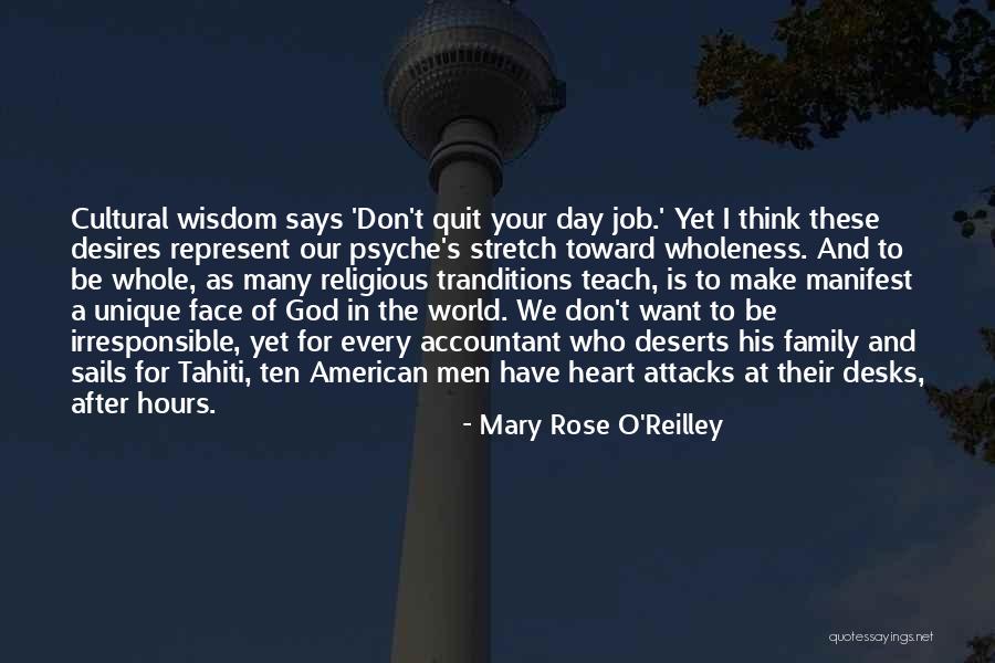 Desires Of The Heart Quotes By Mary Rose O'Reilley