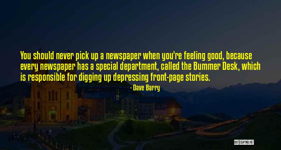 Desk Quotes By Dave Barry