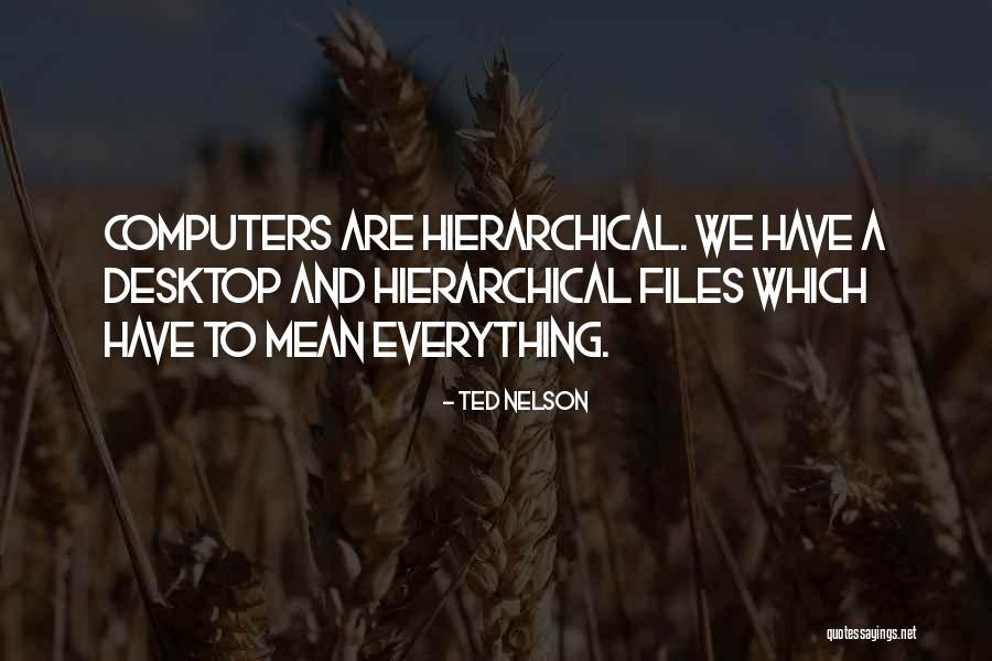 Desktop Quotes By Ted Nelson Desktop Quotes By Ted Nelson
