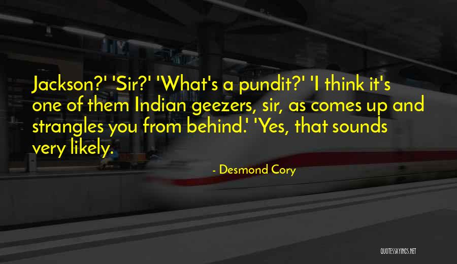 Desmond Cory Quotes 884333