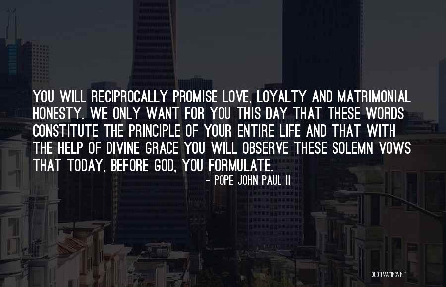 Desness Quotes By Pope John Paul II Desness Quotes By Pope John Paul II