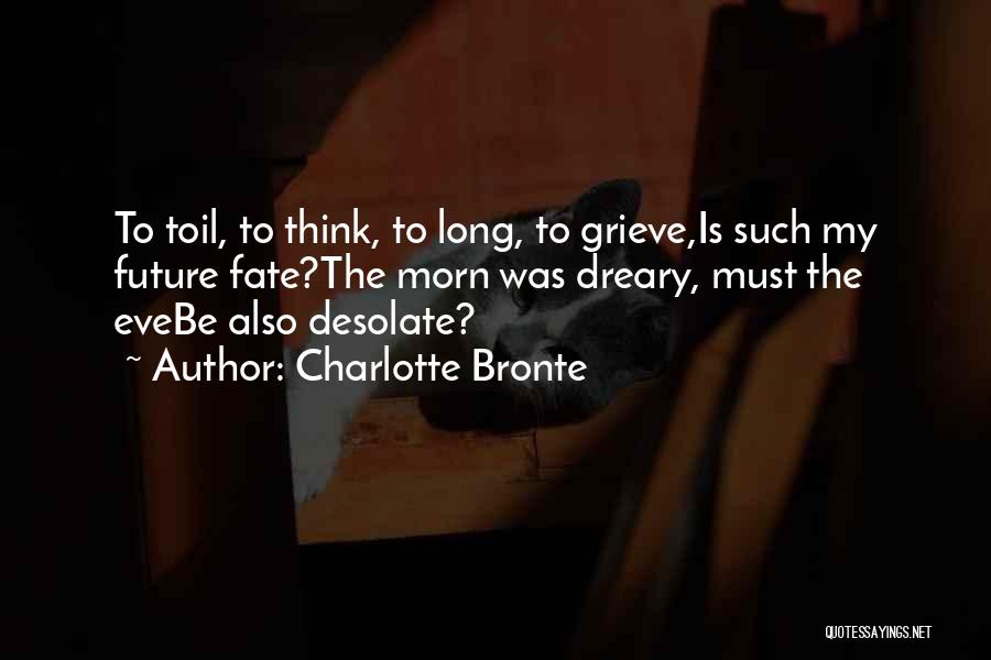 Desolate Quotes By Charlotte Bronte