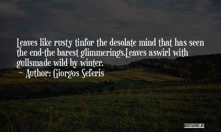 Desolate Quotes By Giorgos Seferis