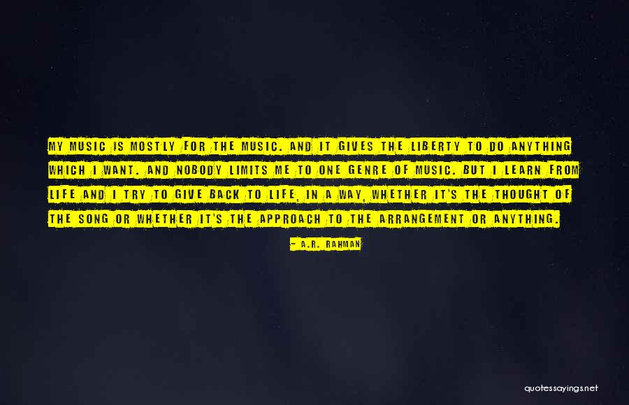 Desordem Significado Quotes By A.R. Rahman Desordem Significado Quotes By A.R. Rahman