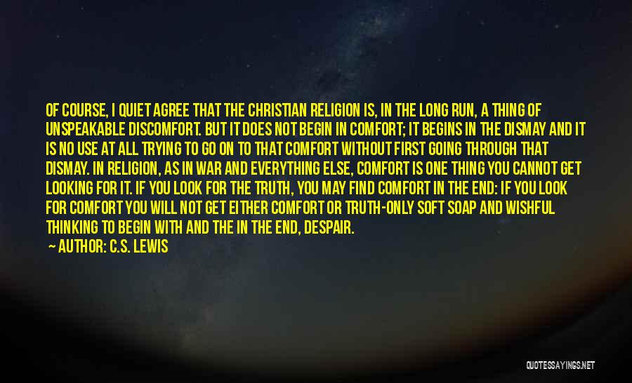 Despair Christian Quotes By C.S. Lewis