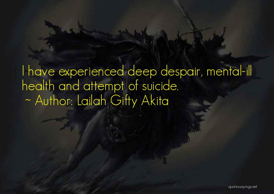 Despair Christian Quotes By Lailah Gifty Akita