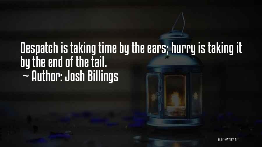 Despatch Quotes By Josh Billings