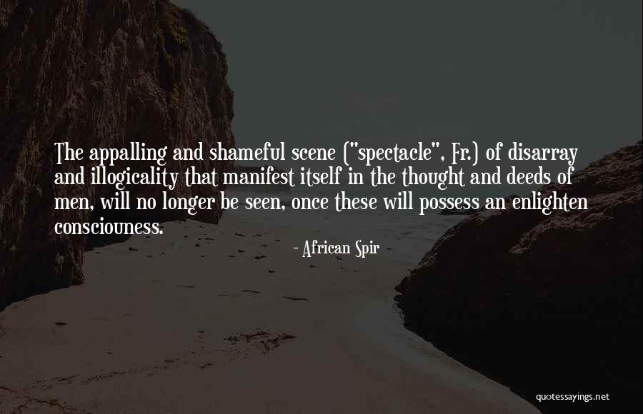 Despedazar Quotes By African Spir Despedazar Quotes By African Spir