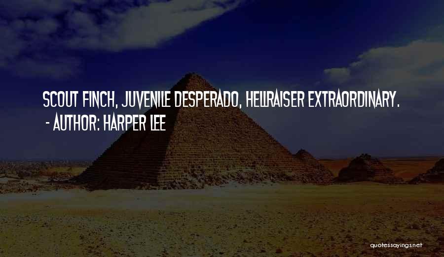 Desperado Quotes By Harper Lee