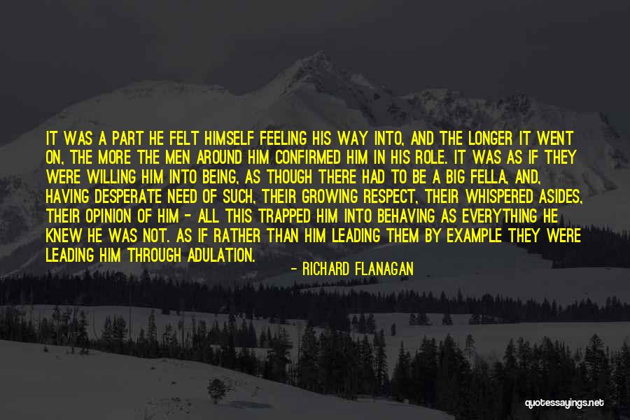Desperate Men Quotes By Richard Flanagan Desperate Men Quotes By Richard Flanagan