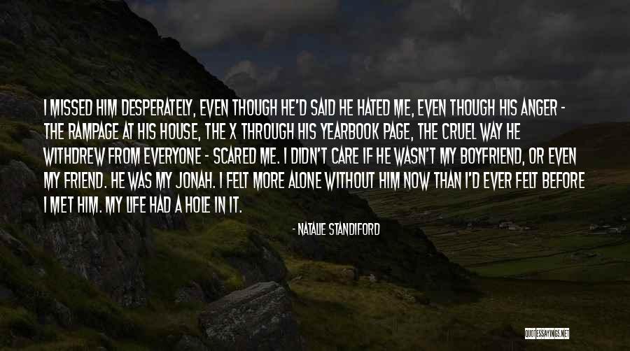 Desperately Love Quotes By Natalie Standiford