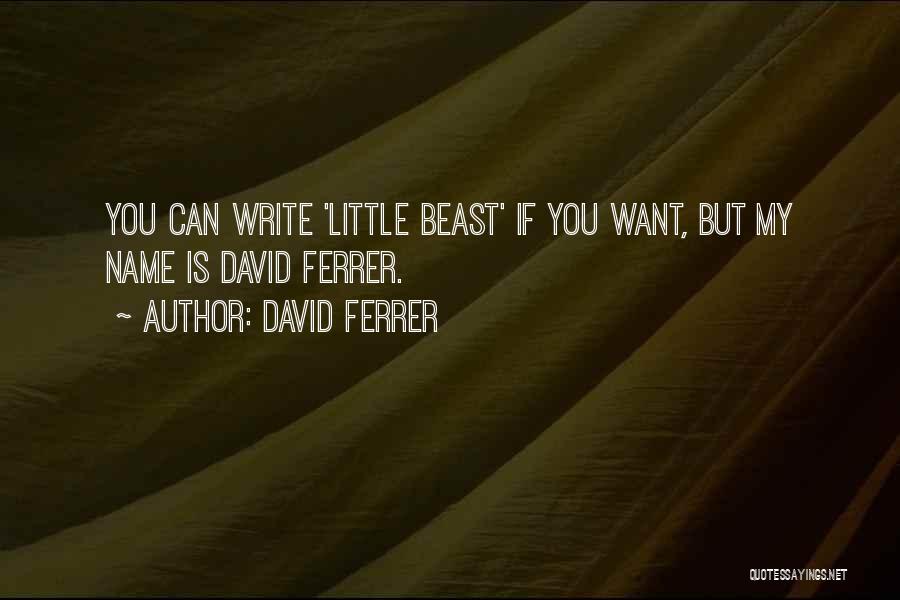 Despero Psych Quotes By David Ferrer