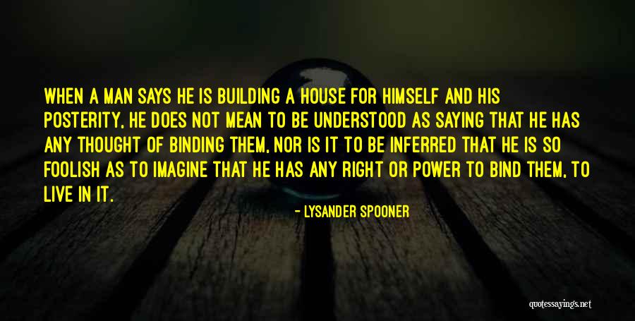 Despising The Shame Quotes By Lysander Spooner