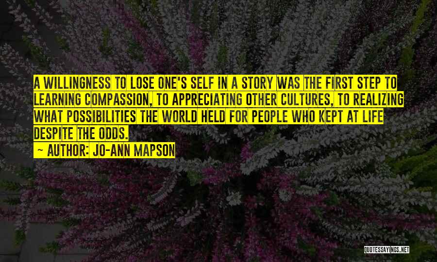Despite The Odds Quotes By Jo-Ann Mapson