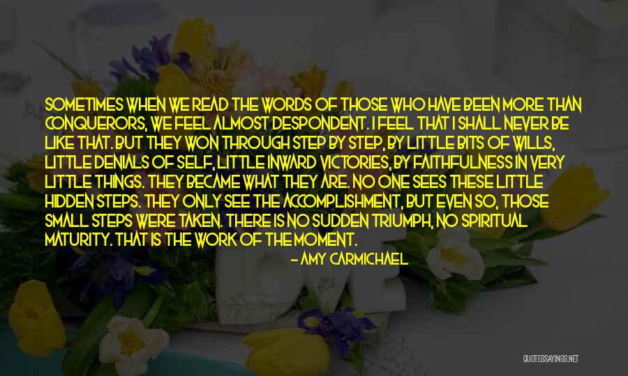 Despondent In Quotes By Amy Carmichael Despondent In Quotes By Amy Carmichael