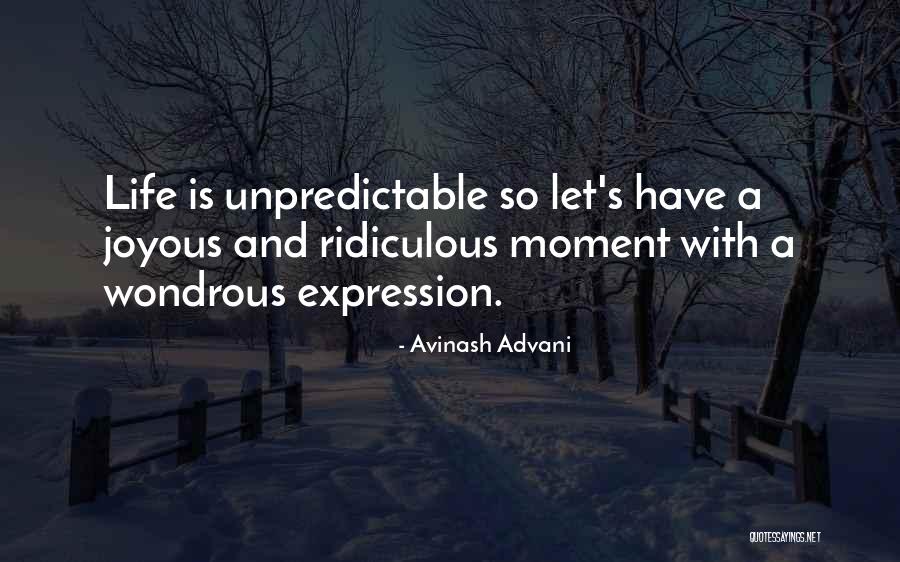 Despotovich Quotes By Avinash Advani