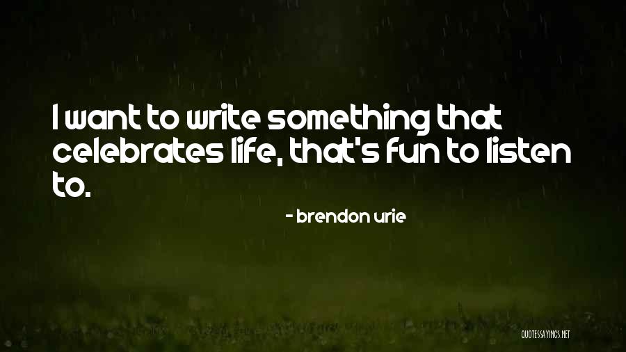 Desprender Sinonimo Quotes By Brendon Urie Desprender Sinonimo Quotes By Brendon Urie