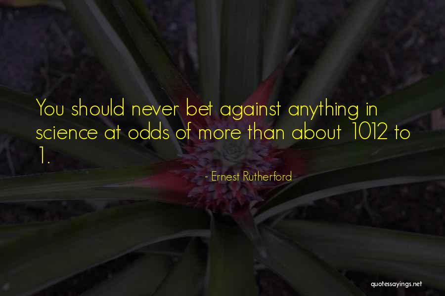 Dessen Zorro Quotes By Ernest Rutherford Dessen Zorro Quotes By Ernest Rutherford