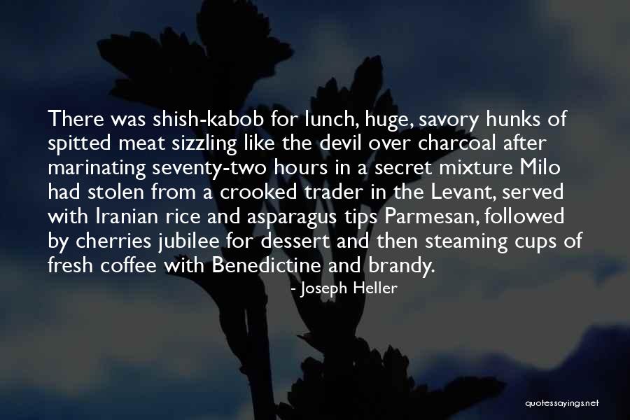 Dessert And Food Quotes By Joseph Heller Dessert And Food Quotes By Joseph Heller