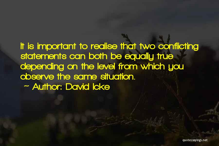 Destabilised Quotes By David Icke