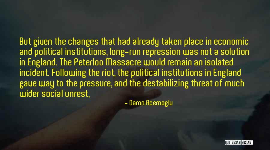 Destabilizing Quotes By Daron Acemoglu Destabilizing Quotes By Daron Acemoglu