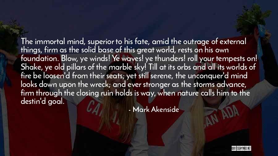 Destin Quotes By Mark Akenside Destin Quotes By Mark Akenside