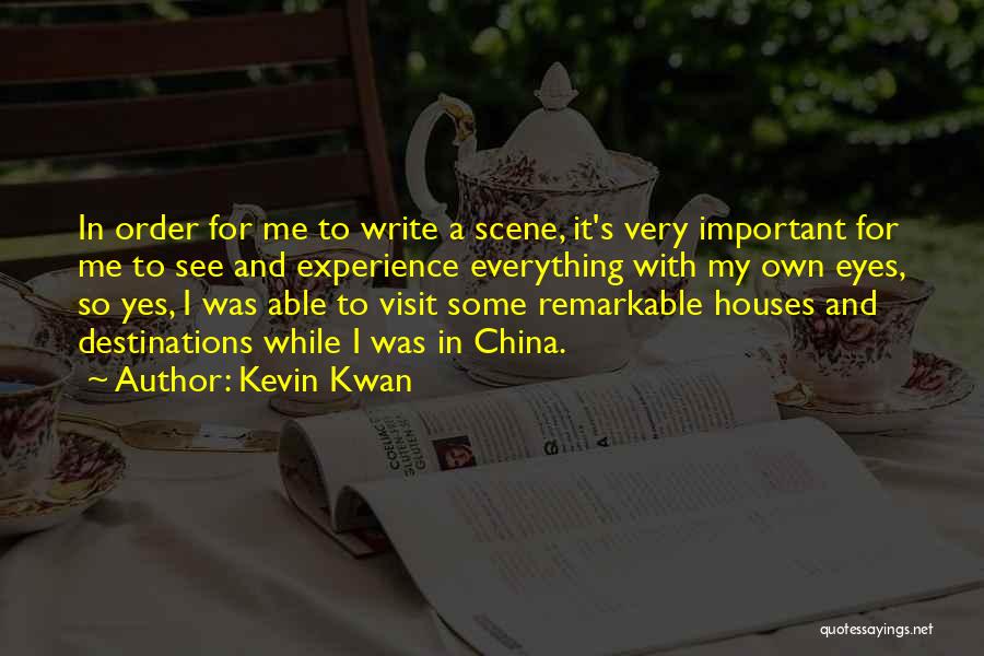 Destinations Quotes By Kevin Kwan