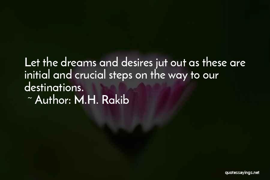 Destinations Quotes By M.H. Rakib