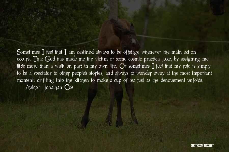 Destined Life Quotes By Jonathan Coe