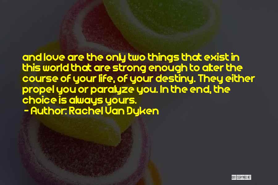 Destiny And Choice Quotes By Rachel Van Dyken