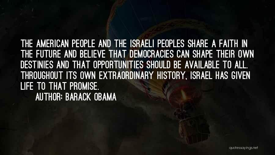 Destiny And Faith Quotes By Barack Obama