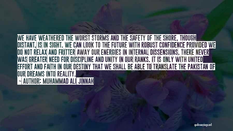Destiny And Faith Quotes By Muhammad Ali Jinnah